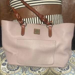 Dooney & Bourke Pebbled Leather Tote